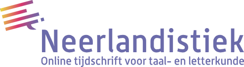Neerlandistiek — Online tijdschrift voor taal- en letterkunde