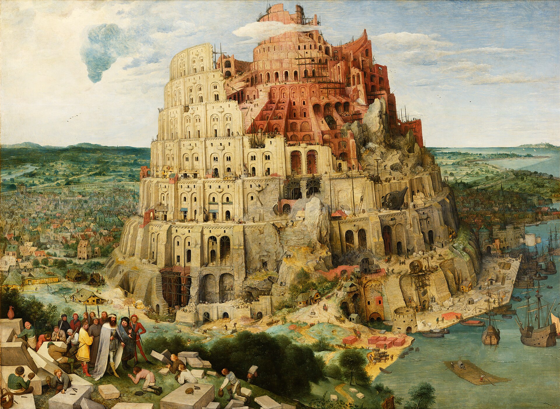 Pieter Bruegel, De toren van Babel, 1563